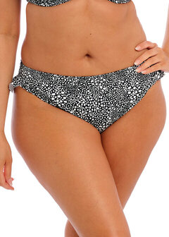 Elomi Pebble Cove Black High Leg Brief