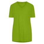 Plus Basics T-shirt slim fit in de kleur Kiwi