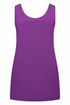 Plus basics singlet long lavender