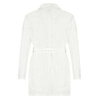 Wrap jacket warm wit