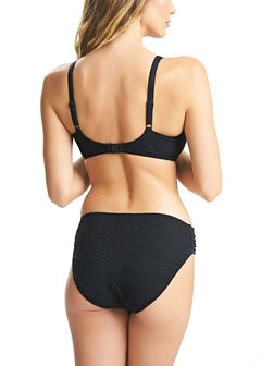 Ottawa Mid Rise Bikini Brief in zwart of navy.