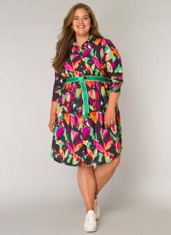 Blouse/jurk multi colour.