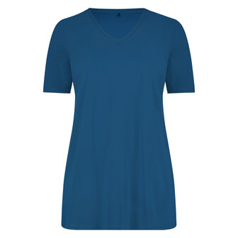 T-shirt met V-hals van Plus Basics