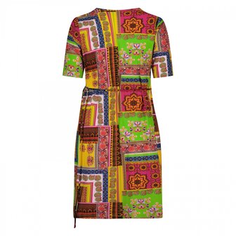 Plus Basics wrap dress Folklore Patches