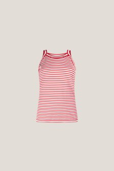 Singlet rood/wit Jansen Amsterdam