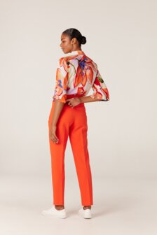 Blouse multicolor Jansen Amsterdam.