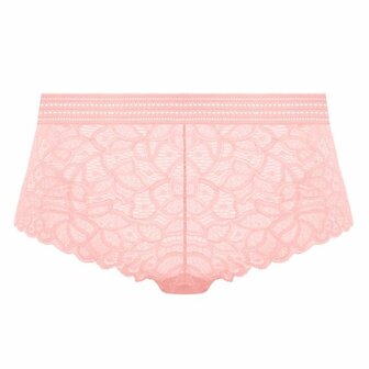 Raffine  dames boxer short serie Silver Pink.