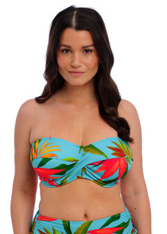 Fantasie bandeau bikini top.