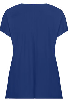 Plus Basics top SS light in de kleur Ink Blue