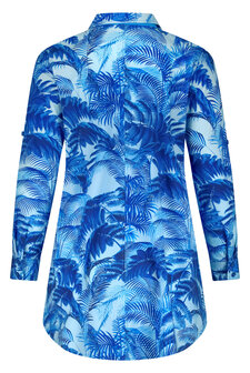 Plus Basics lange blouse Hawaii
