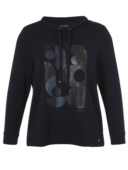 Frapp sweatshirt in het blauw