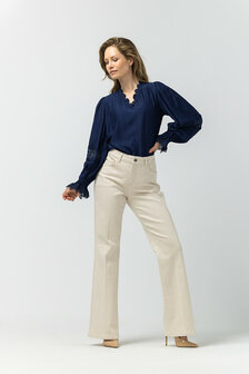 Label Dot Aicha blauw