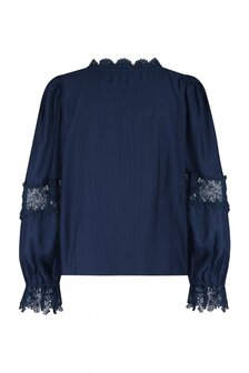 Label Dot Aicha blauw