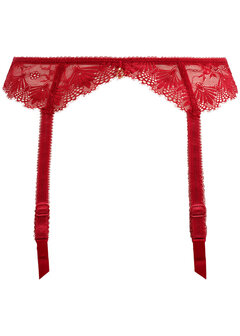 Jarretel serie Fascinate in het rood