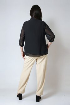Jean Marc Philippe blouse zwart