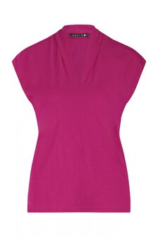 Label Dot Marieke fuchsia