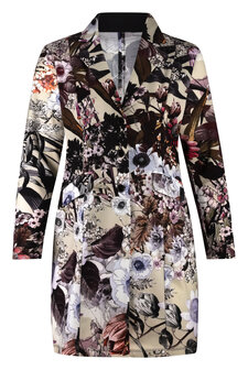 Plus Basics lange blazer Winter Garden