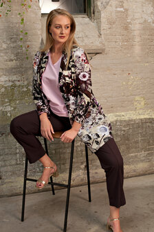 Plus Basics lange blazer Winter Garden