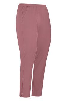 Plus Basics City pant long mauve