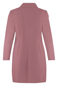Plus basics lange blazer mauve