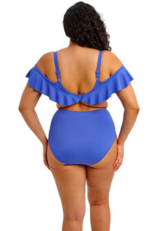 Elomi Plain sailing azuur Uw Bikini Top met roezel.
