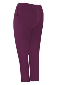 Plus Basics City pant long Burgundy