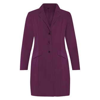 Plus basics lange blazer Burgundy