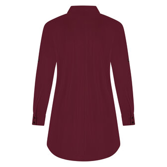 Blouse long  van Plus Basics Berry