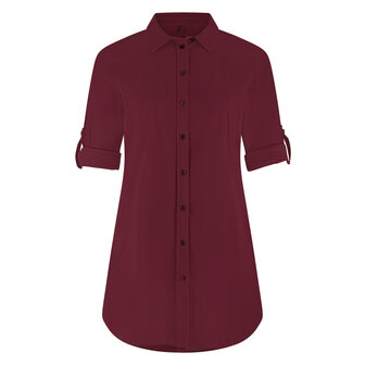 Blouse long  van Plus Basics Berry