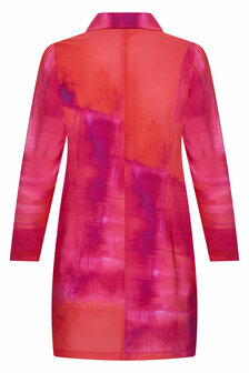 Plus Basics midi blazer serie Bright Batik