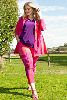 Plus Basics midi blazer serie Bright Batik