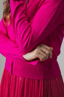 Label Dot Kim fuchsia