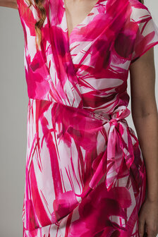 Label Dot midi jurk Sabo