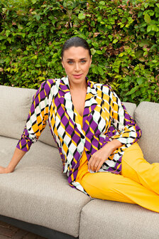 Plus Basics midi blazer serie Summer Graphic