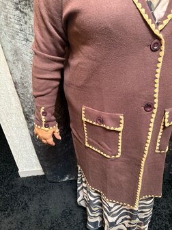 Only-M vest bruin
