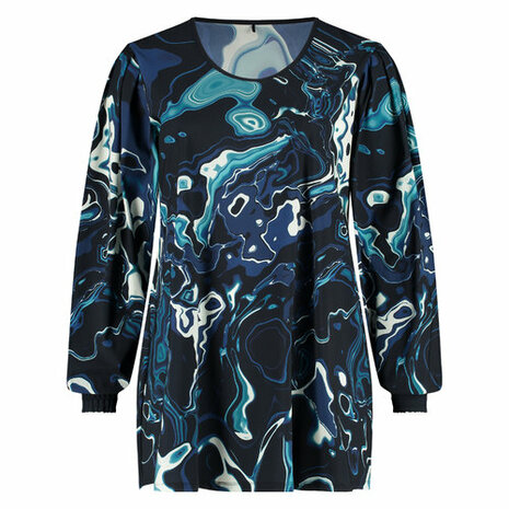 Puff top Blue