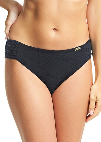 Ottawa Mid Rise Bikini Brief in zwart of navy.