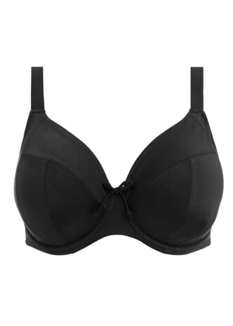 Elomi Plain sailing black Uw Bikini Top.