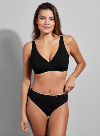 Bikini tailleslip zwart Empreinte