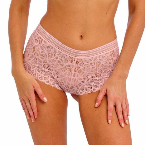 Raffine  dames boxer short serie Silver Pink.