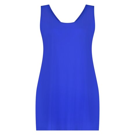 Plus basics singlet Royal Blue