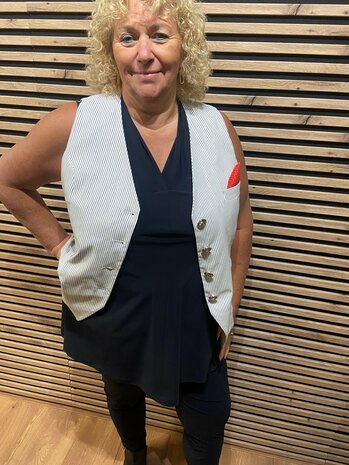 Top blauw van only-M.
