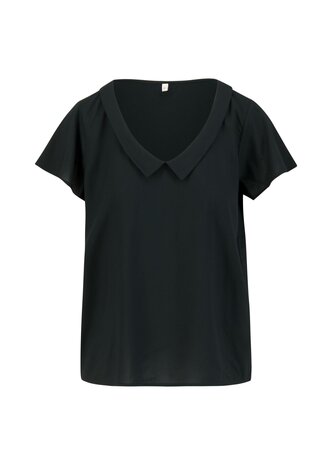 Blouse Blutsgeschwister Feed the Birds black