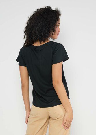 Blouse Blutsgeschwister Feed the Birds black