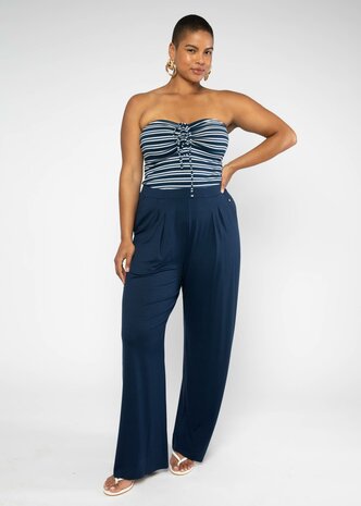 Blutsgeschwister broek model Culotte inner cornflower