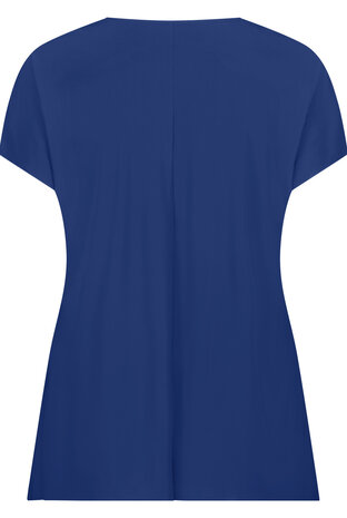 Plus Basics top SS light in de kleur Ink Blue