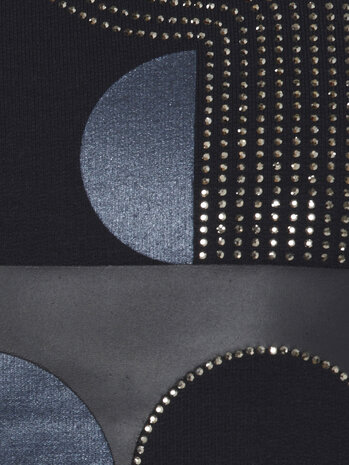 Frapp sweatshirt in het blauw