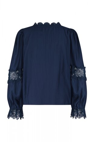 Label Dot Aicha blauw