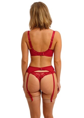 Jarretel serie Fascinate in het rood