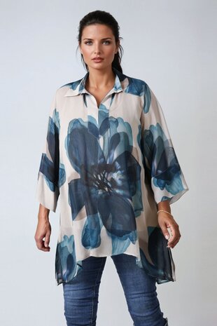 Jean Marc Philippe Tunic blue